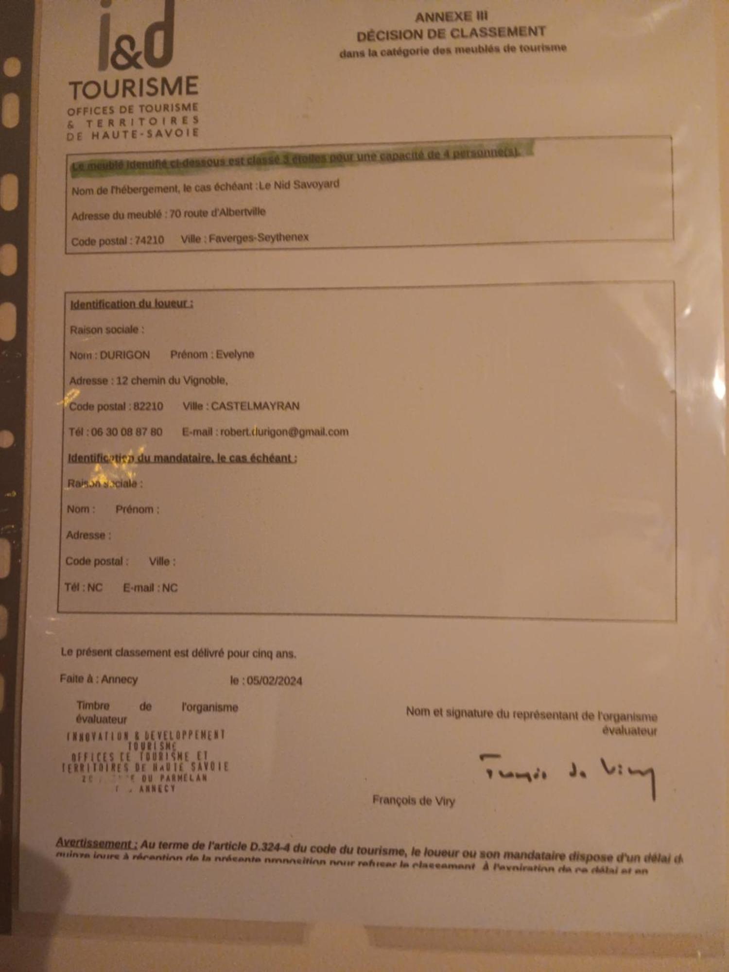 Apartment Le Nid Savoyard